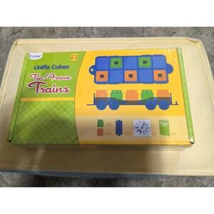 Didax Unifix Cubes Ten Frame Trains Math Skills Teaching Supplies Teach Notes